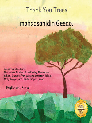 cover image of Thank you Trees